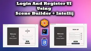Develop Javafx Ui Using Scene Builder and Intellij ( fxml + css )