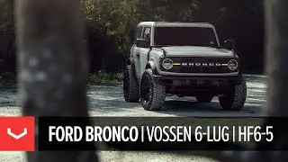 Ford Bronco Black Diamond Edition | Vossen Hybrid Forged HF6-5 | 35