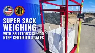 NTEP Certified Floor Scales with Super Sack Frames &ndash; Made in USA