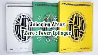 🤍Unboxing Ateez Zero : Fever Epilogue🤍