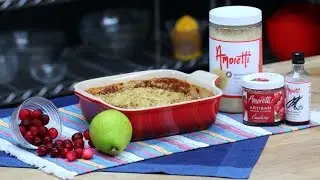 How to Make a Pear Cranberry Crisp | Pear Cranberry Crisp Recipe