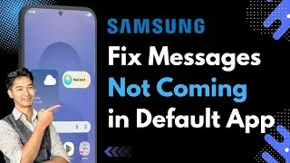 How to Fix if Text Messages Are Not Coming Through Default Text Messaging Apps in Samsung