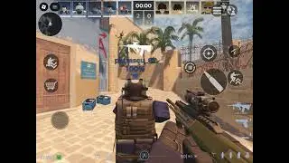Playing CSGO but the roblox version of it.