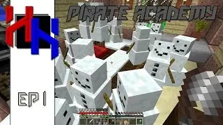 Minecraft 1.9 (Pirate Academy Server) EP 1: Le Begin