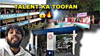 &ldquo;Arihant College Indore Mein Talent Ka Toofan 😱🔥 | Singing & Fashion Show Vlog&rdquo;