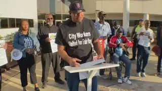 Rocky Mount City Workers Rally 10.9.2023
