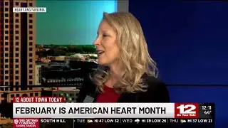 Michelle Nostheide discusses the importance of blood pressure on 12 News at Noon