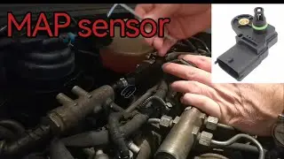 Map senzor - gdje se nalazi i kako se cisti, Opel 1.9 cdti