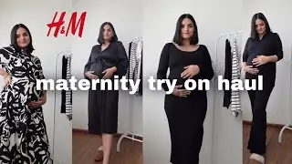 H&M maternity try on HAUL ♡  @mrstoor