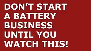 How to Start a Battery Business | Free Battery Business Plan Template Included