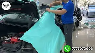 BMW 330i (Tiffany Blue) WRAP IN INDIA CAR MODIFICATION CALL 7777073003