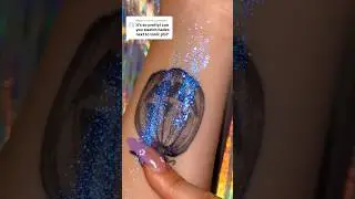 Glitter Comparison: Hades vs Tonic Iridescent Glitters #slayfirecosmetics #glittergel #euphoria
