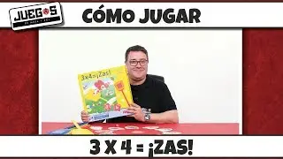 3x4 = ¡Zas! - Cómo se juega a este juego de mesa infantil