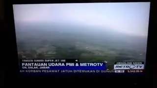 BREAKING NEWS sukhoi jet100 crash in salak mountain