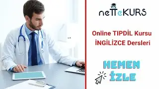 nettekurs.com Online İngilizce - Kelime Çalışması / Online TIPDİL - Uzaktan Eğitim Dershanesi