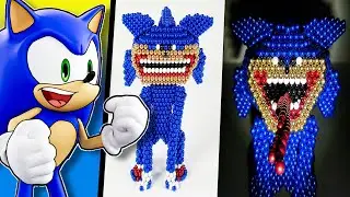 The Most SATISFYING Shin Sonic Magnet Art!!