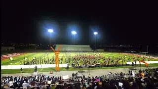 Riverside City College. Marching Tigers, Performing at Rancho Verde High School. 11/5/2025