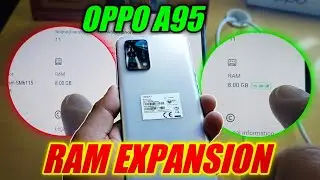 OPPO A95 RAM Epansion Upto 13GB RAM / Tutorial / Pwedetech