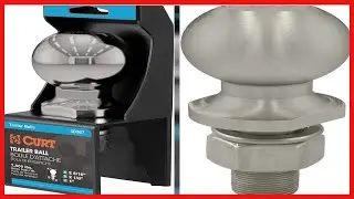 Great product -  CURT 40084 Stainless Steel Trailer Hitch Ball, 7,500 lbs, 2-5/16-Inch Diameter, 1 x