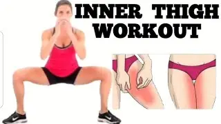 INNER THIGH WORKOUT (No Equipmen) #innerthighworkout #athome