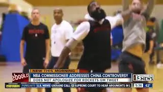 NBA commissioner addresses China controversy