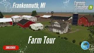 I Created a Custom Farm Build from Scratch on the Frankenmuth Farming Map in Michigan