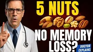 5 Best Nuts for Brain Health After 60 |Foods to Prevent Dementia #dementia #memoryloss #seniorhealth