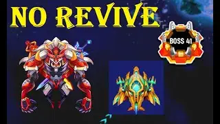 Space Shooter - Boss 41 (Leviathan - No revive) and with Odin for fun!!