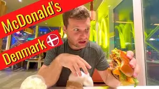 McDonald's Denmark Special Menu Items - Int. Fast Food Taste Tests - 丹麥麥當勞開箱！
