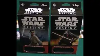 Играем в настольную игру Star Wars Destiny ККИ