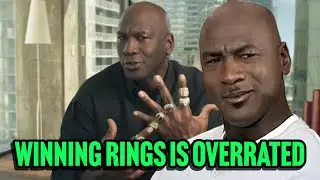 Michael Jordan's Rings Are Overrated? #nba #basketball