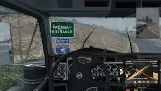 Picking up the trailer and start driving during a tough weather