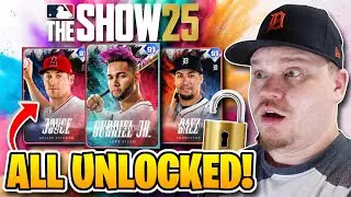 I UNLOCKED EVERY COLOR STORM TEAM AFFINITY CARD IN MLB THE SHOW 25!