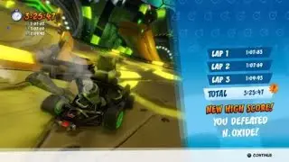 Crash&trade; Team Racing Nitro-Fueled - Oxide Station Nitros Oxide Ghost - Time Trial