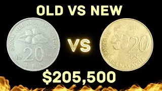Old Coins Value Rising? 20 Sen Malaysia Coin Price 2025 | Coin Spyder