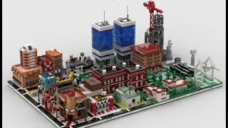 Lego Modular City | build from 20 sets