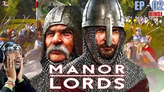 Manor Lords Gameplay Part 2/ Manor Lords Combat #blovesgaming #manorlords