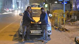 #ఢిల్లీ నుండి కంటైనర్ ద్వారా హైదరాబాద్ వాసులకు Innova 2.5 V 2015 కార్ పంపిస్తున్నాను 86397 77450 