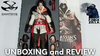 Damtoys Ezio Auditore | Assassin's Creed II 1/6 Scale Figure | Unboxing & Review