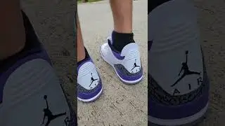 #KOTD AIR JORDAN 3'DARK IRIS 'AKA KOBE PE!✌️😎💯💥#Appreciate Y'all