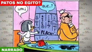 Donald e sobrinhos em: O segredo das múmias - História em quadrinhos narrada