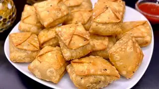 Ramzan Special Crispy Aloo Puff Samosa | 