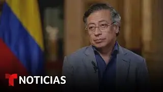 Petro cuestiona legitimidad de Maduro y da su posici&oacute;n sobre narcolanchas | Noticias Telemundo