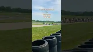 Collision on hole shot at kart race! Karts crashed out!!