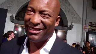 John Singleton at the 'Abduction' premiere