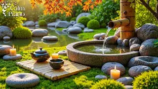 Peaceful Piano + Water Sounds 🍃 Deep Healing to Release Stress, Worry & Emotional Fatigue