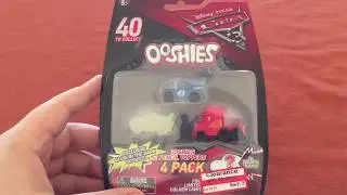 Ooshies - Cars 3 - 4 Pack Unboxing #2