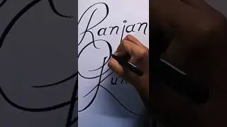 Ranjan Kumar🔱 Calligraphy✍️Part-31 ||#youtubeshorts #trending #calligraphy #handmade #viral #shorts