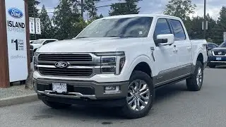 2025 F-150 King Ranch Powerboost. + Hybrid, Two Tone, Pro Access Tailgate Review | Island Ford 25322