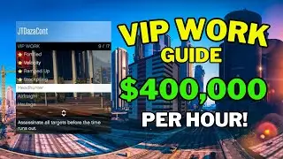НОВЫЙ VIP-РУКОВОДИТЕЛЬ ПО РАБОТЕ 400 тыс. долларов в час GTA ONLINE